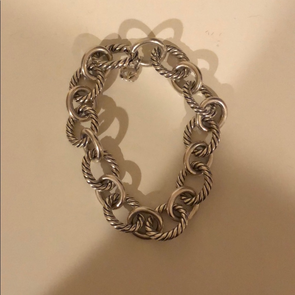 David Yurman medium chain oval bracelet